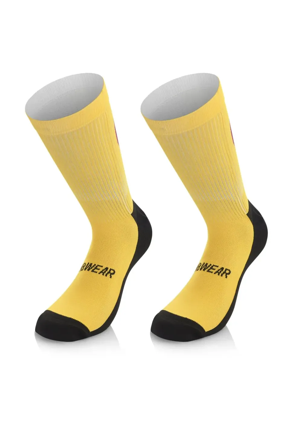 MB Wear Trail Spirit Smile Yellow-V trailstrumpor gul kompression
