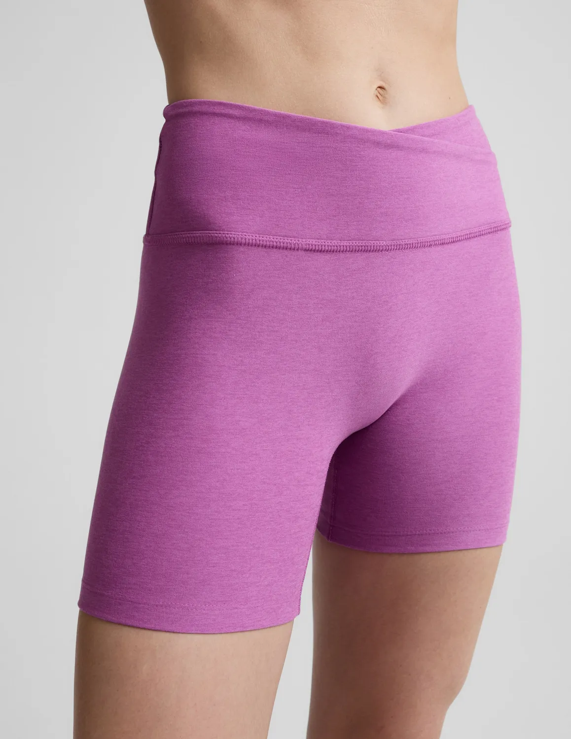 Beyond Yoga Spacedye No Front Seam 5 Biker Short cykelbyxor rosa