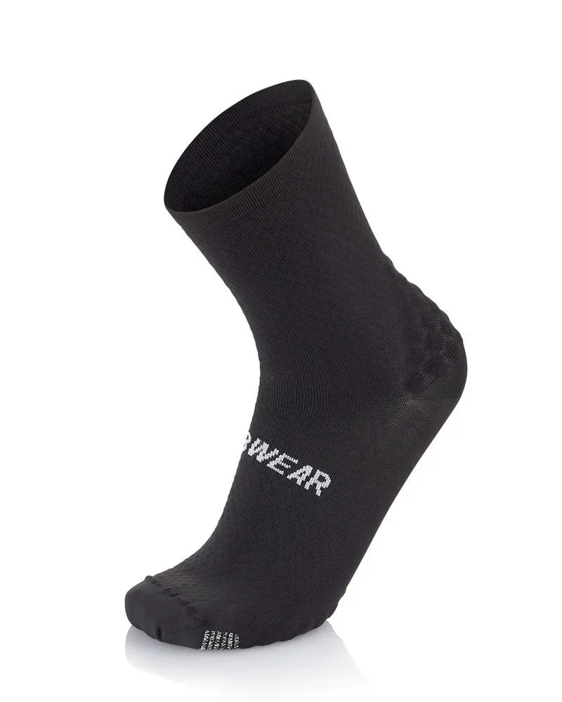 MB Wear Comfort Black cykelstrumpor svart S/M