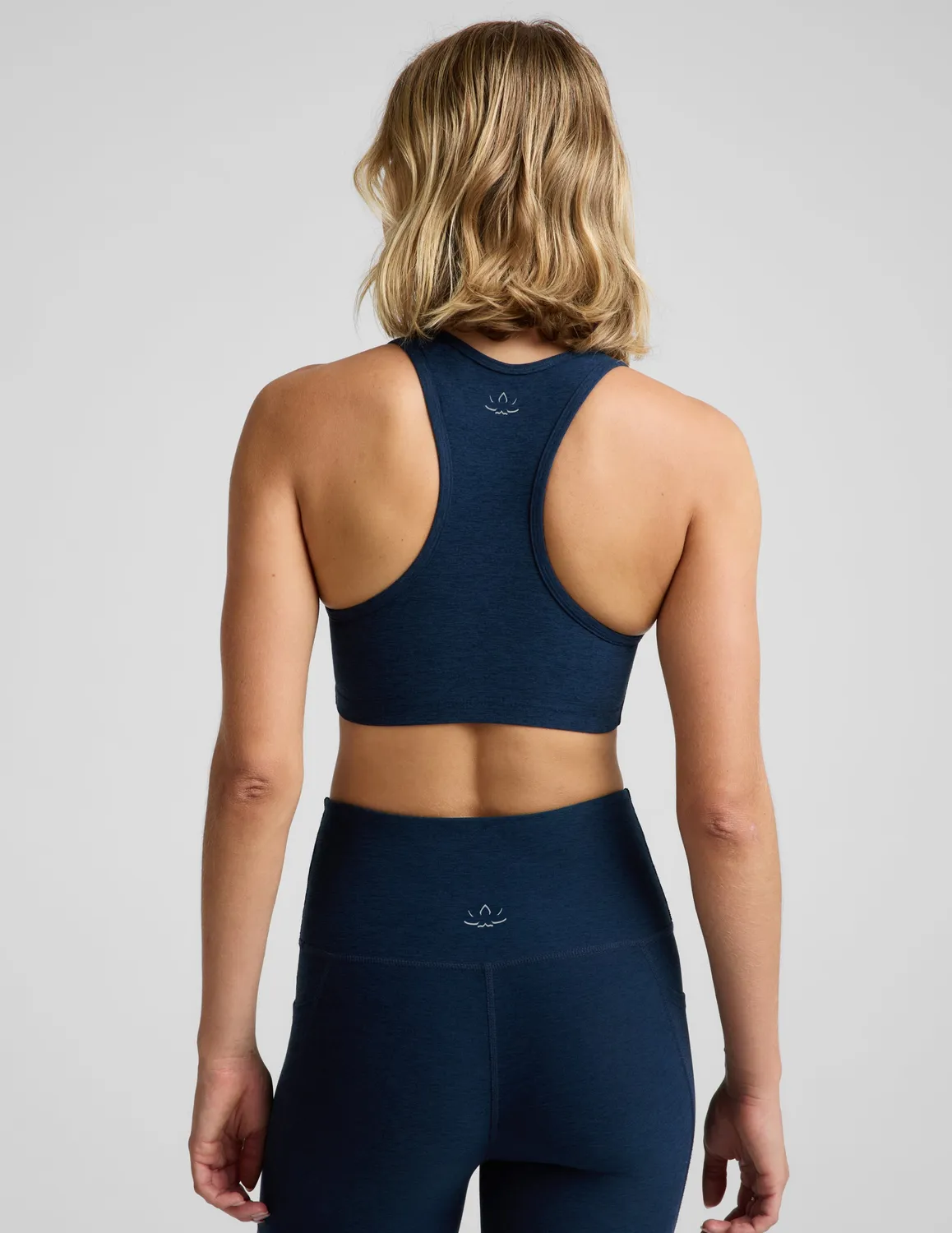Beyond Yoga Spacedye Lift Your Spirits Bra sportbh Nocturnal Navy