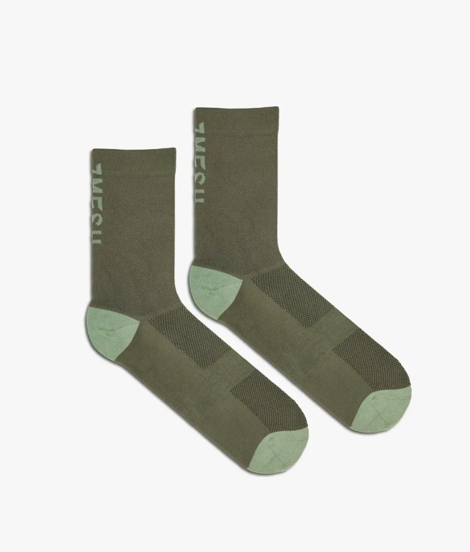 7MESH Word Sock strumpor Dark Shadow luktmotverkande