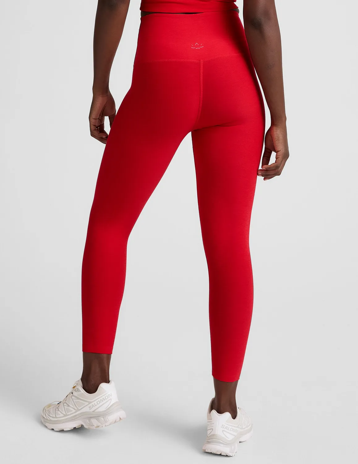 Beyond Yoga Spacedye Walk And Talk caprileggings Candy Apple Red