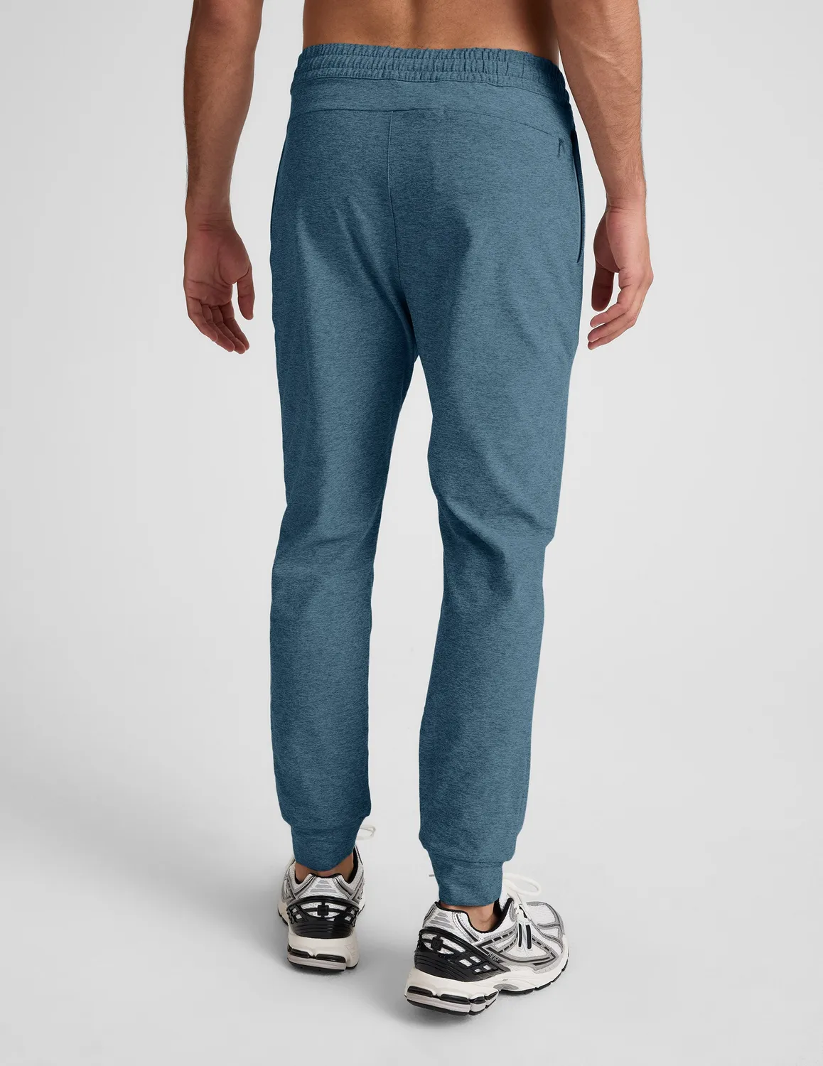 Beyond Yoga Spacedye Freefit Men's Jogger träningsbyxa Vintage Denim