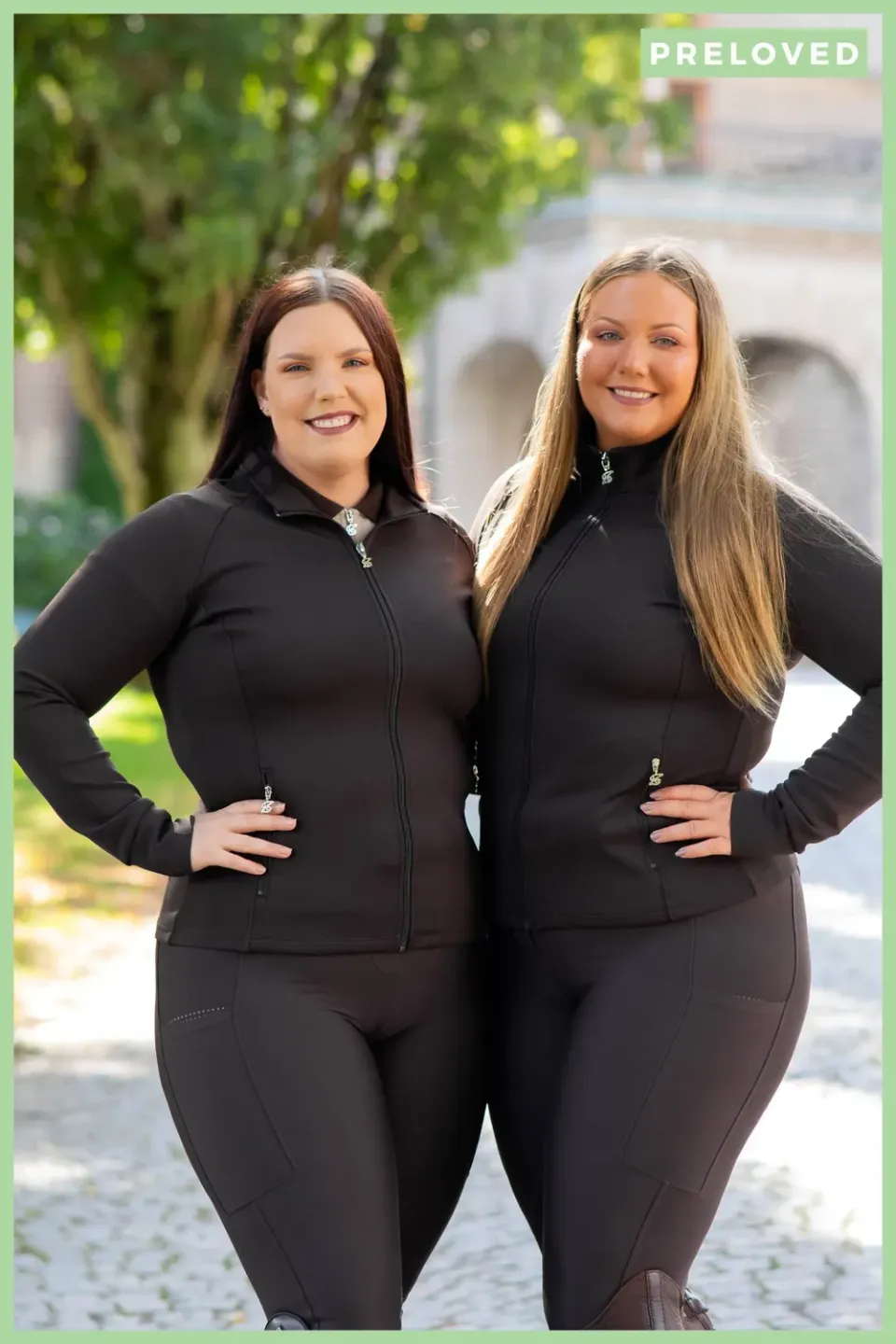 ZacZess Anna Zip Shirt zip-tröja XL brun fullzip