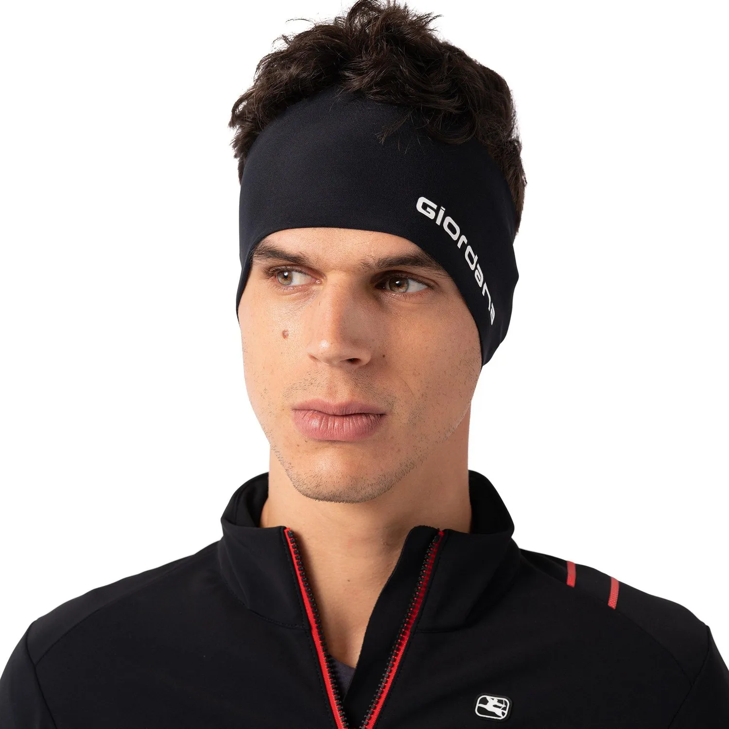 Giordana Ear Cover pannband svart tunt