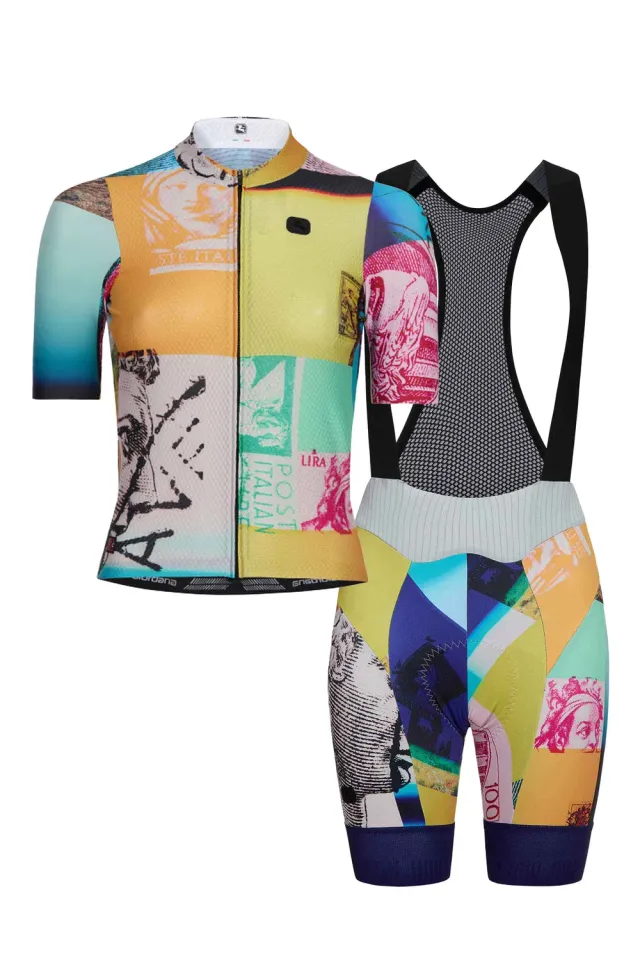 Giordana La Posta FR-C Pro Kit cykelset dam flerfärgad racefit