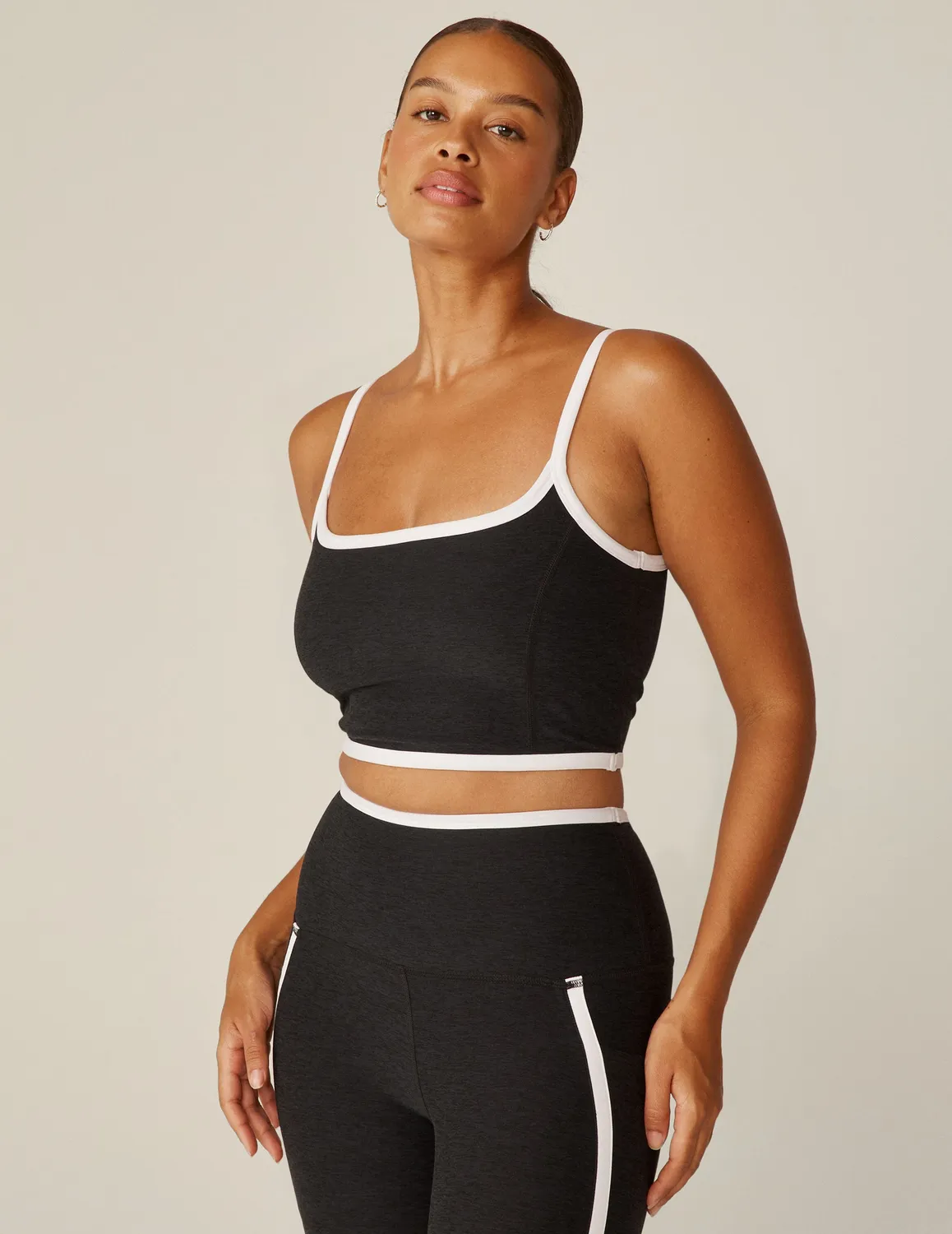 Beyond Yoga Spacedye New Moves High Cropped Tank croptop svart