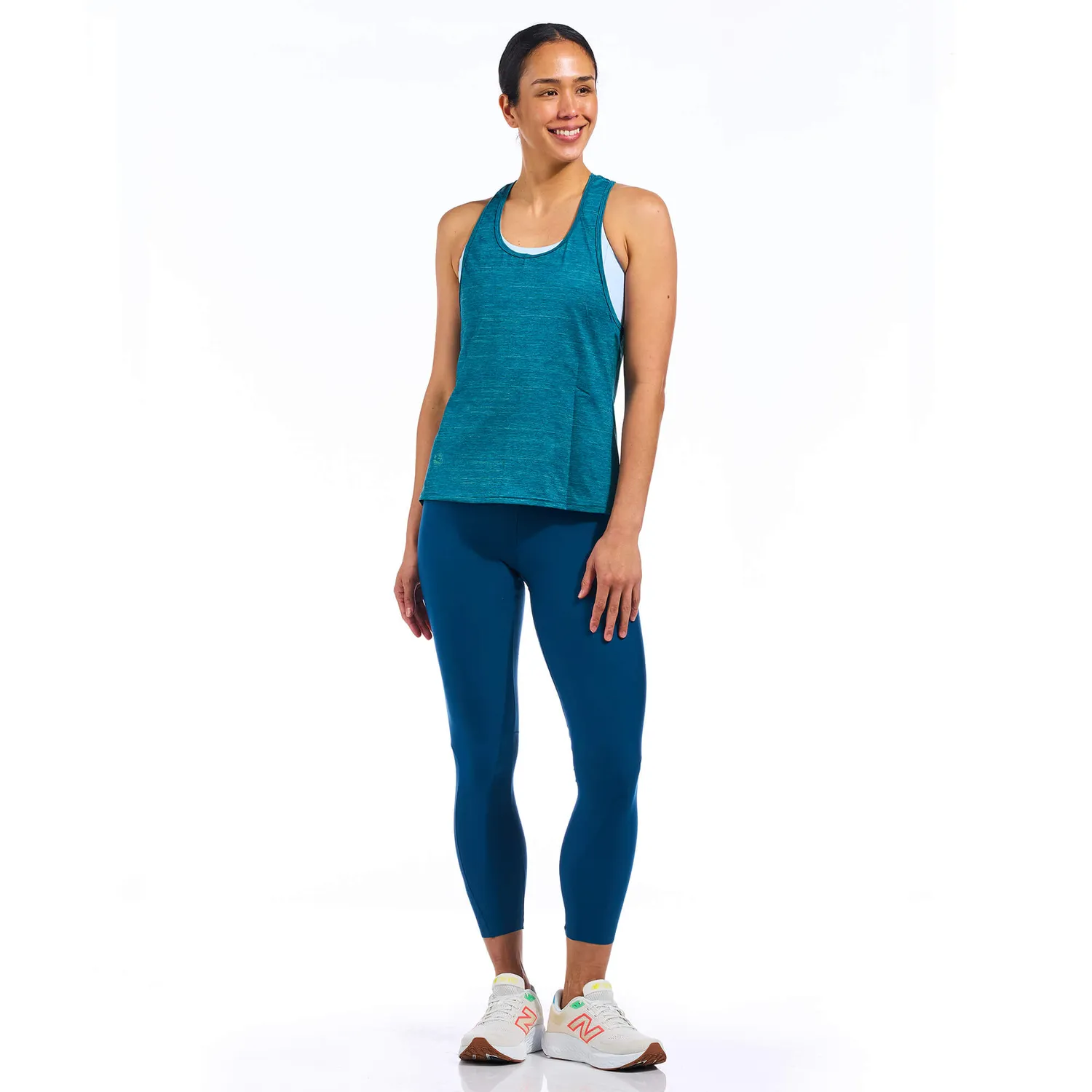 Giordana Activewear 7/8 träningstights svart hög midja