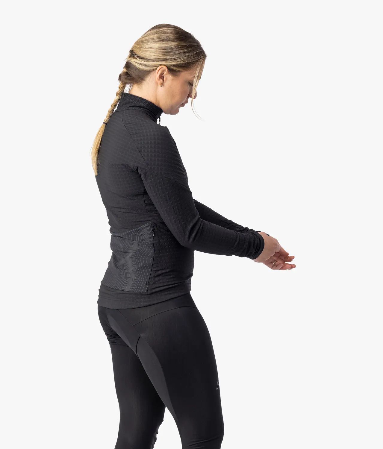 7MESH Seton Long Sleeve cykeltröja svart termisk