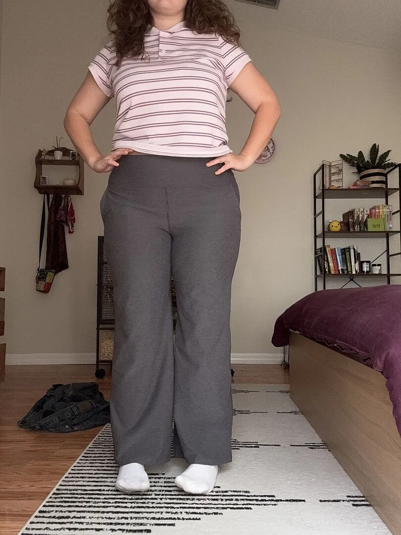 Beyond Yoga Spacedye Refocus Bra sportbh Eggplant lila hög hals