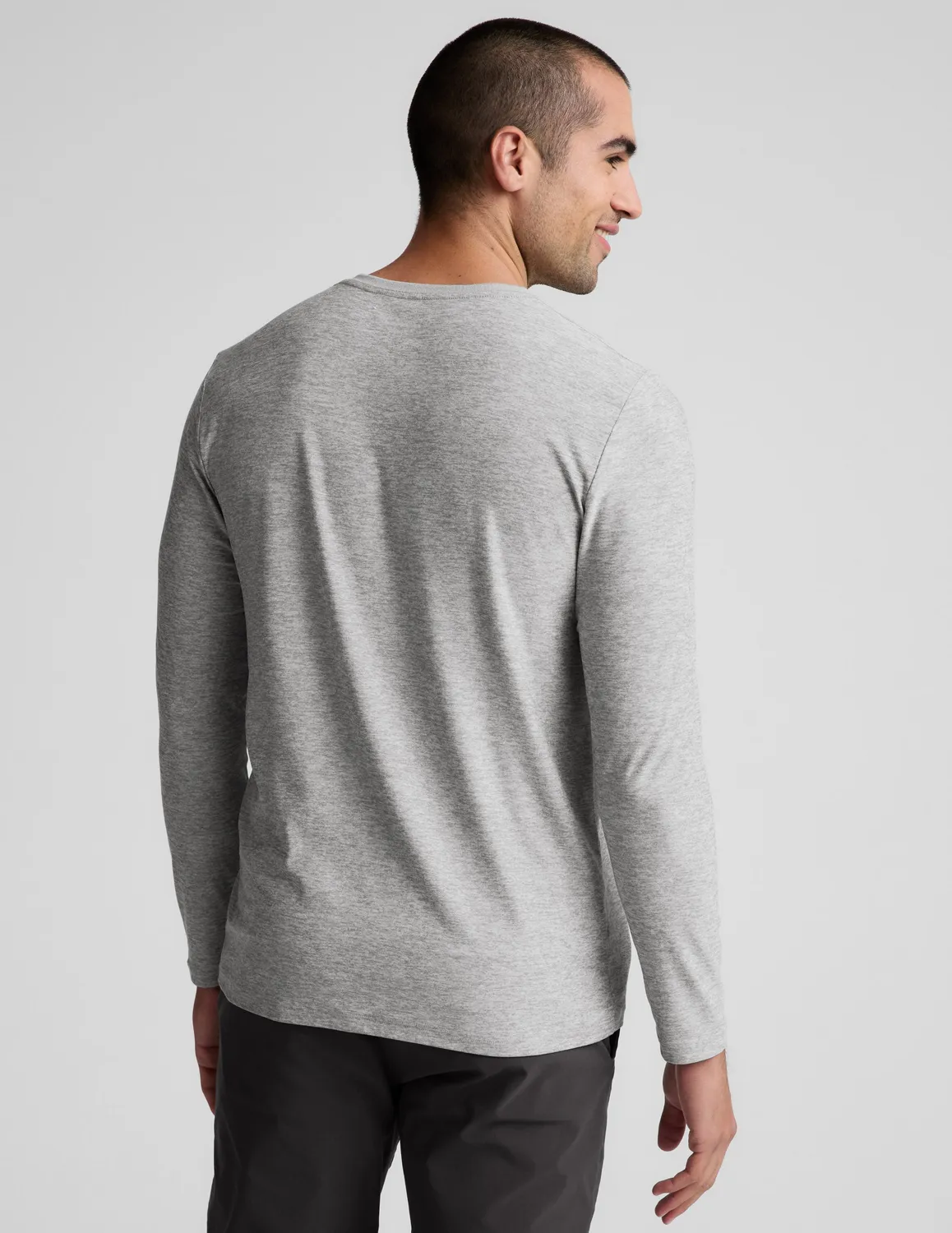Beyond Yoga Always Beyond 2.0 herrtröja Silver Mist