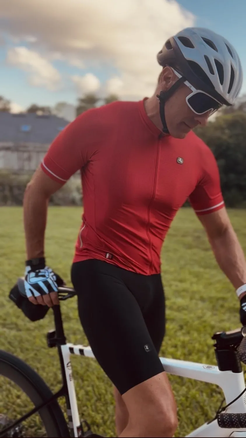 Giordana Urto cykelbyxor herr svart Quattro kompression