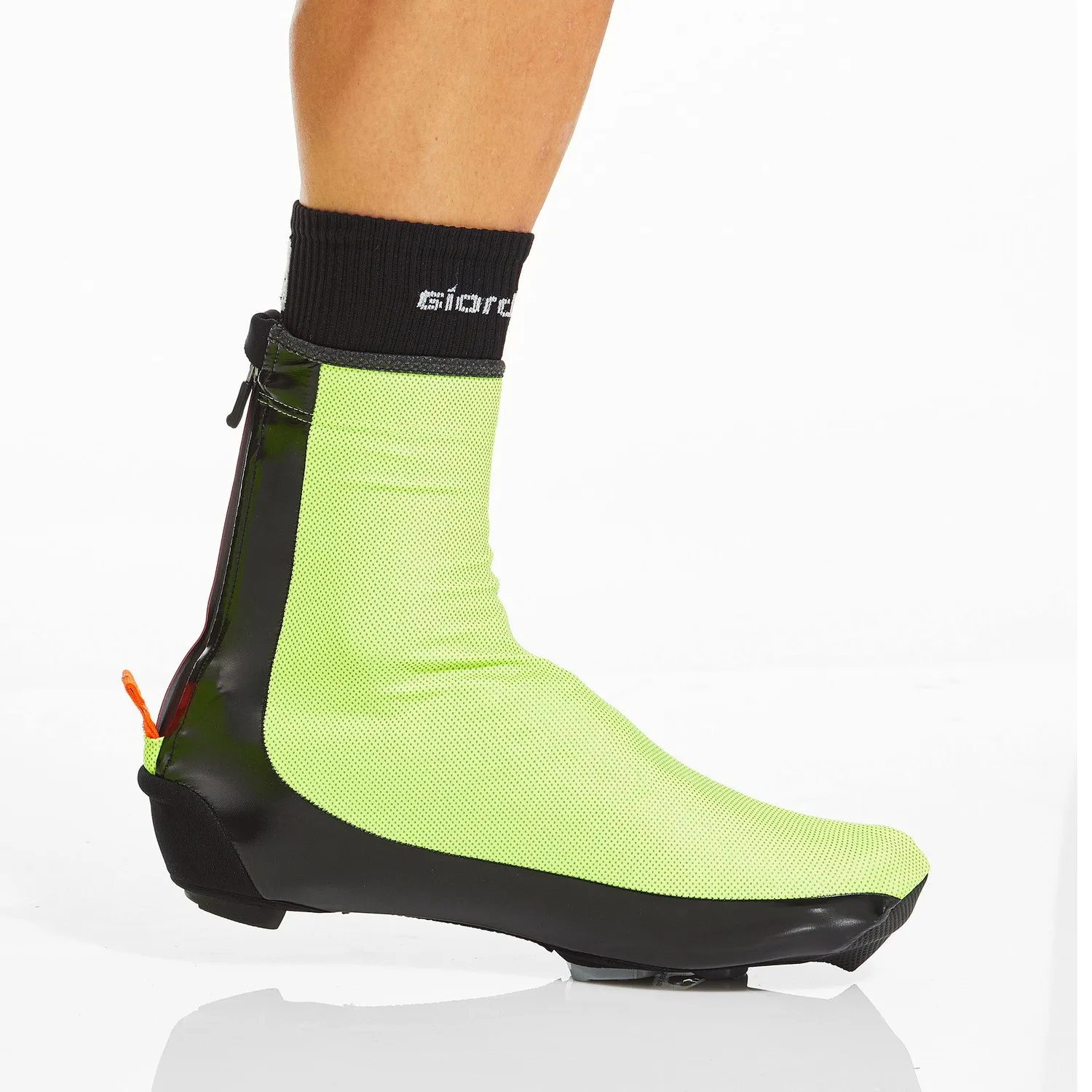Giordana AV 100 skoöverdrag neongul reflekterande