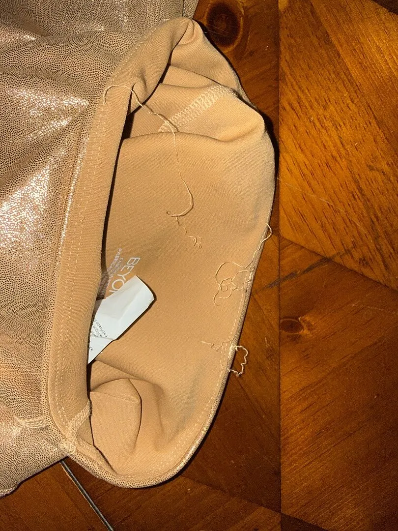 Beyond Yoga Liquid Foil Copper leggings koppar midi hög midja