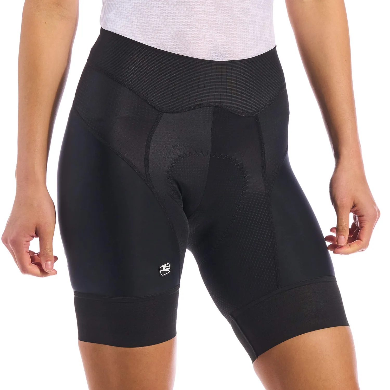 Giordana FR-C Pro Short cykelbyxor dam kort ben olivgrön kompression