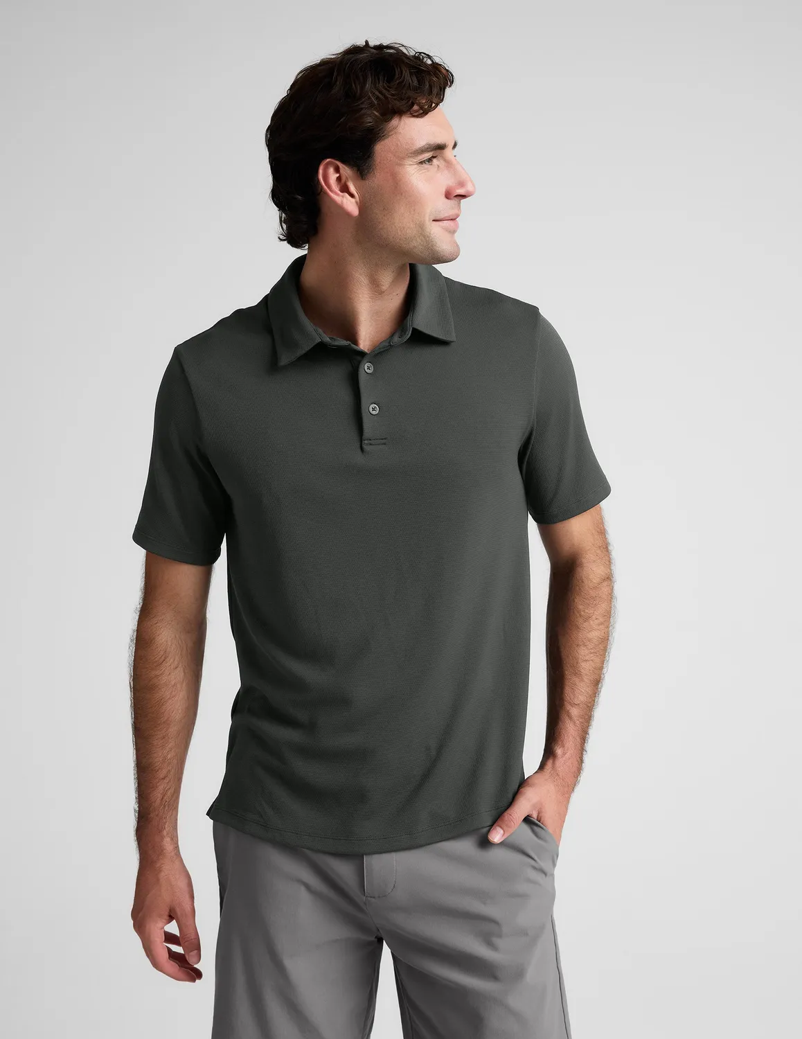 Beyond Yoga All In Active piké Slate Green golmodell