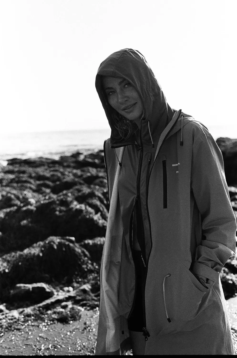 Giordana Tommy Trench regnjacka khaki vattentät