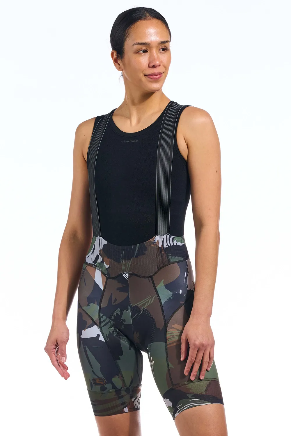 Giordana FR-C Brush Camo bibshorts dam svart