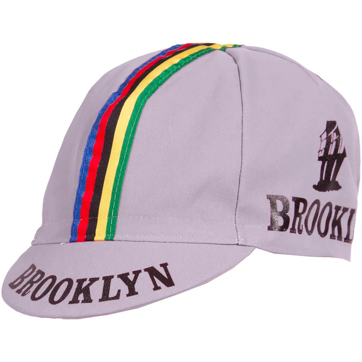 Giordana Team Brooklyn Cap cykelkeps svart klassisk