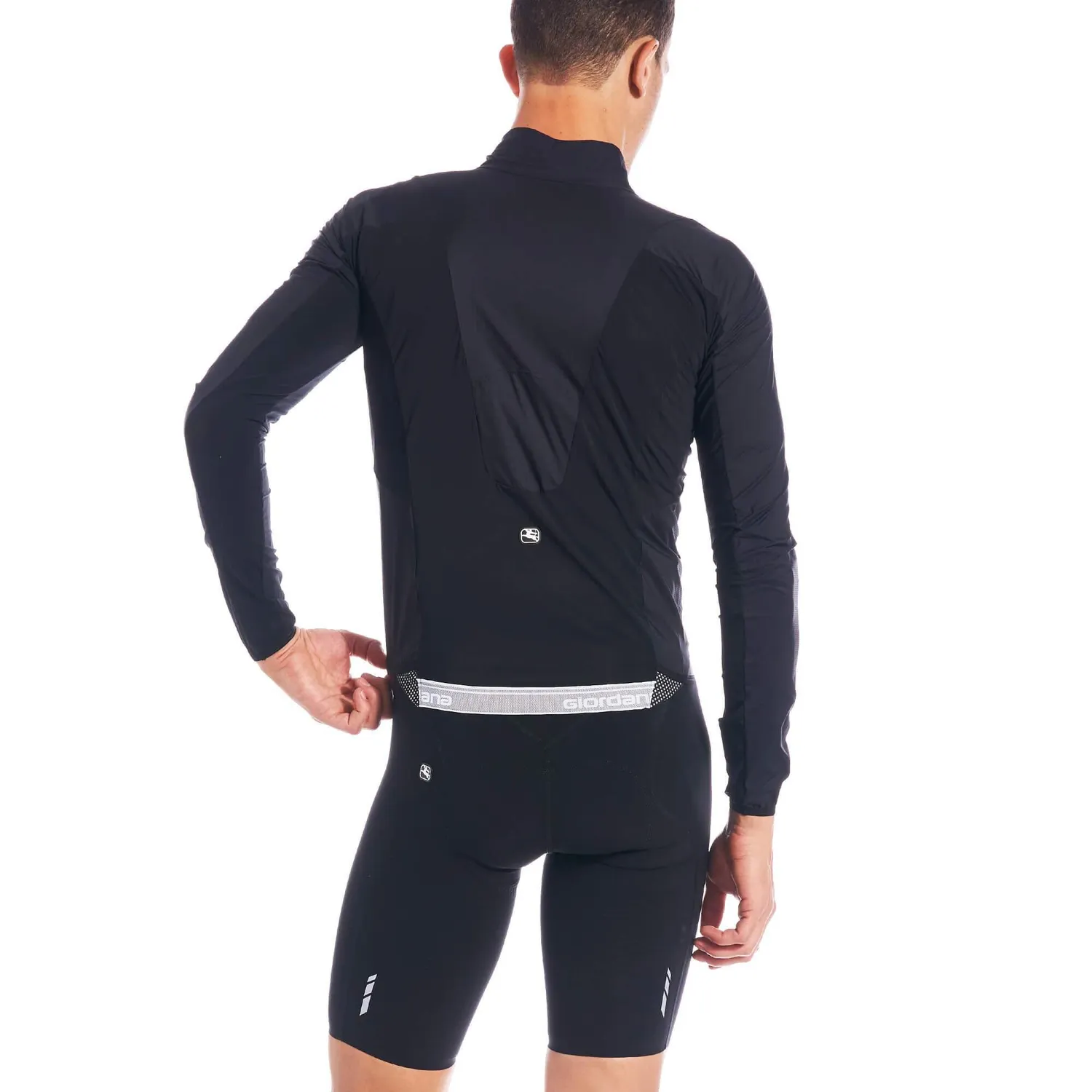 Giordana NX-G vindjacka svart vindtät packbar