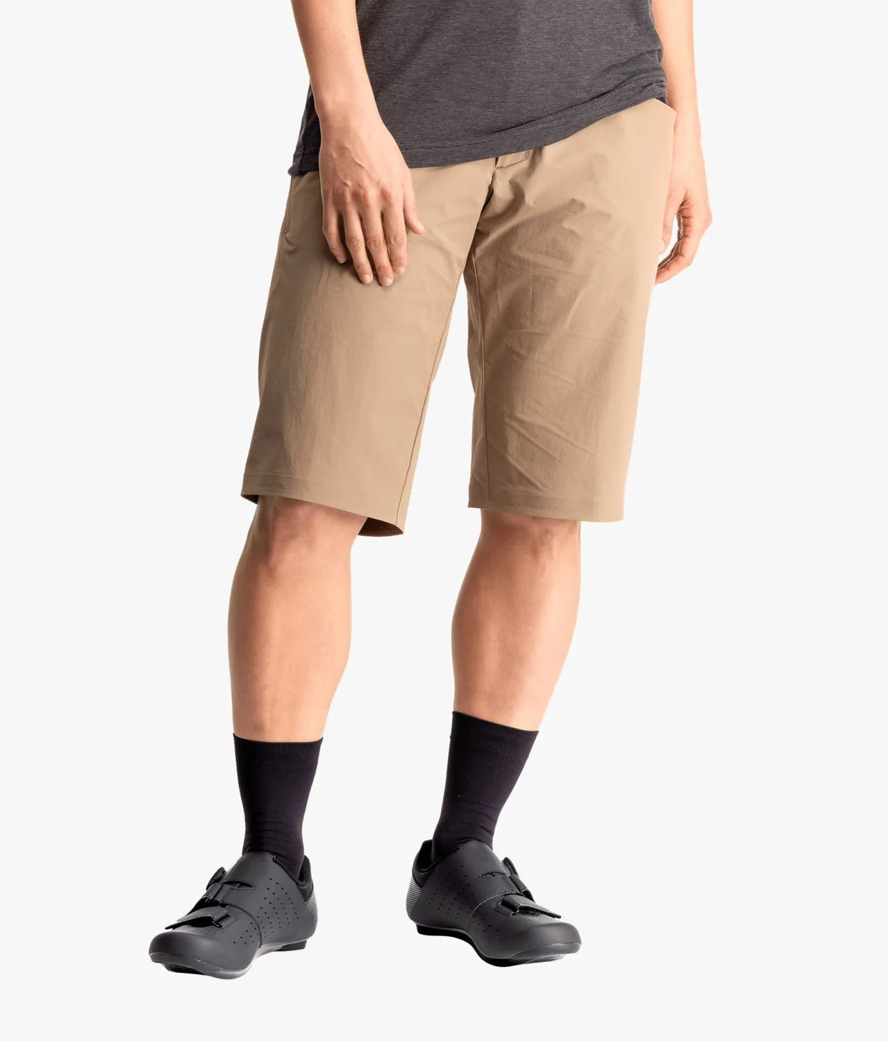 7MESH Farside Long damshorts Svart knälånga