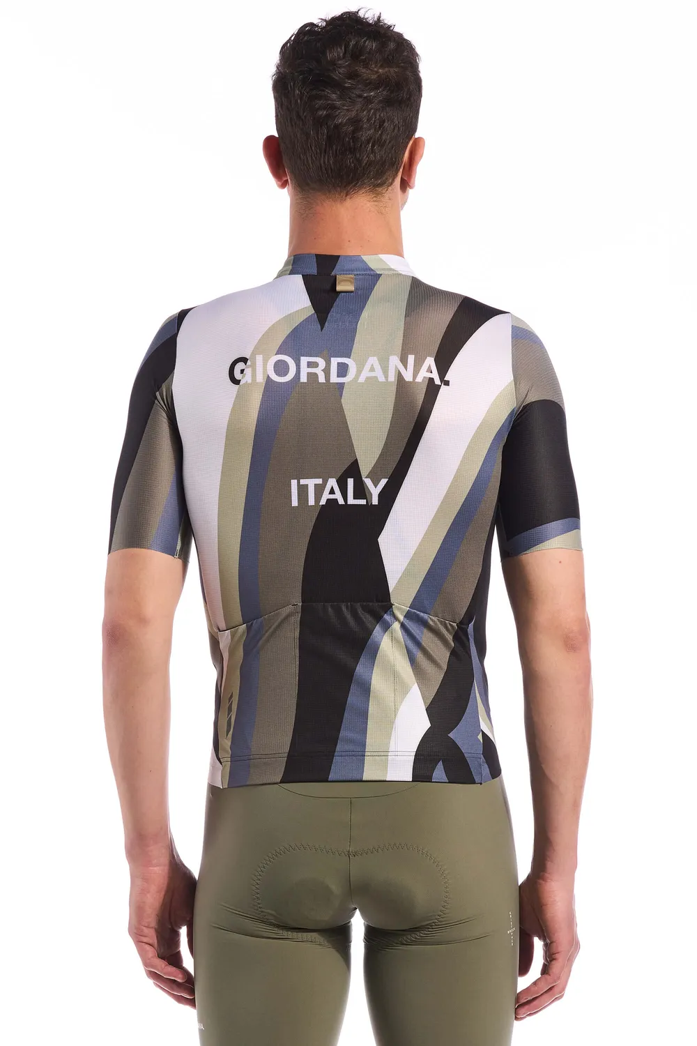 Giordana KB cykeltröja herr Smokey Olive aerodynamisk