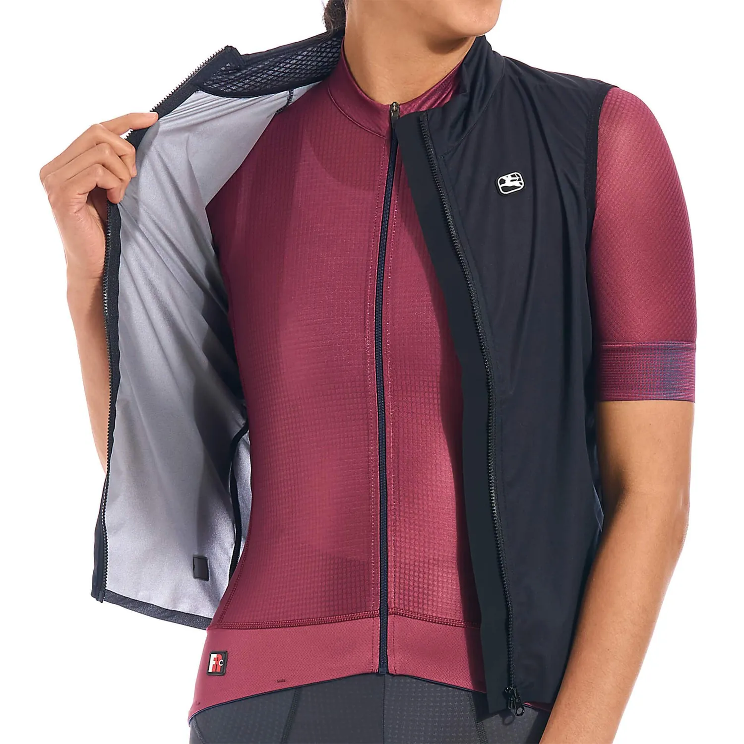 Giordana FR-C Pro Wind Vest vindväst svart vindtät