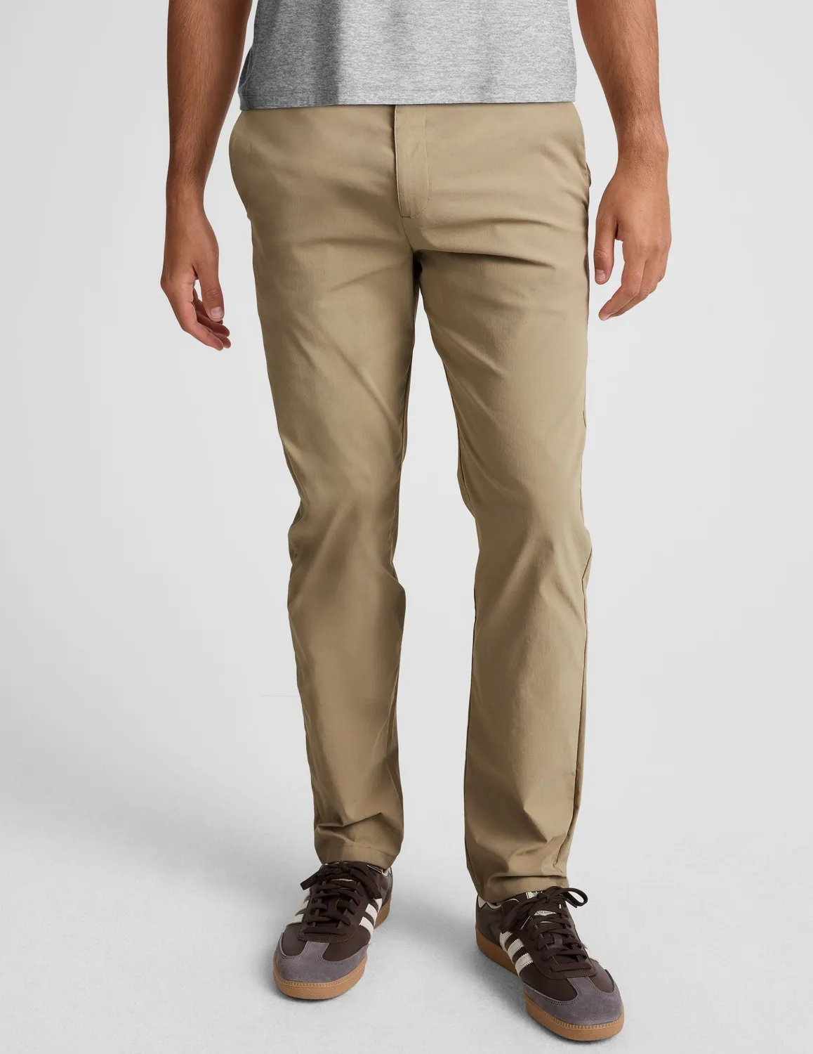 Beyond Yoga Element Men's Chino Trouser 32 chinos Tan