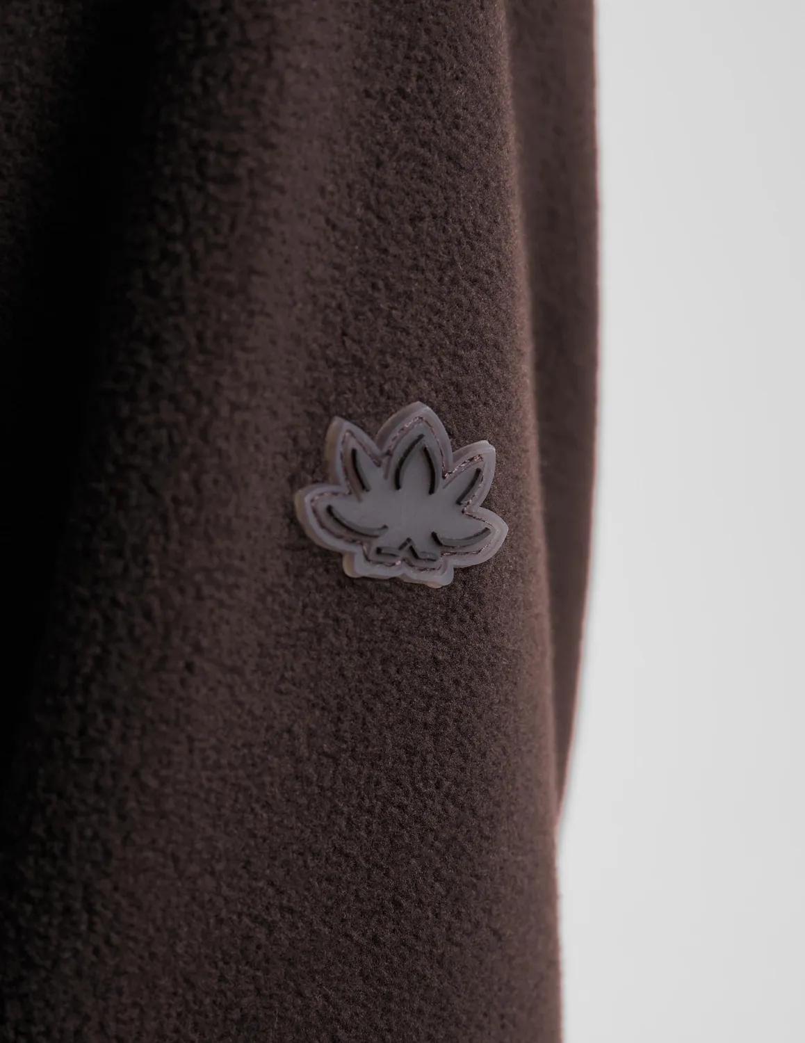 Beyond Yoga PolarFlex Fleece Jacket fleecejacka Dark Chocolate med luva