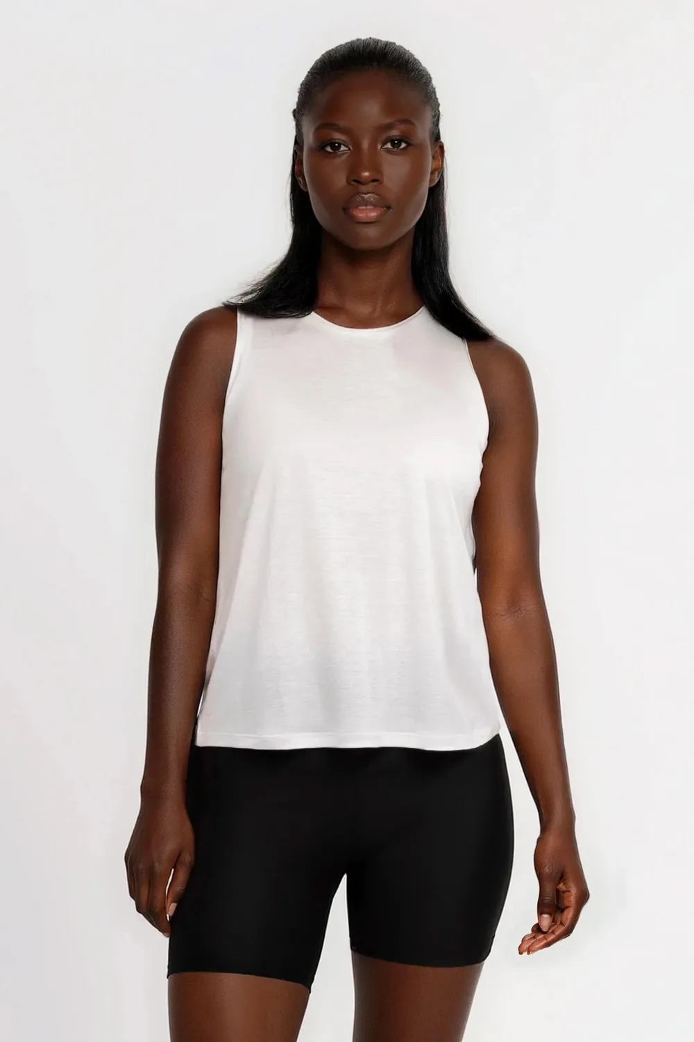Tripulse AER linne Relaxed Midnight Black luftigt