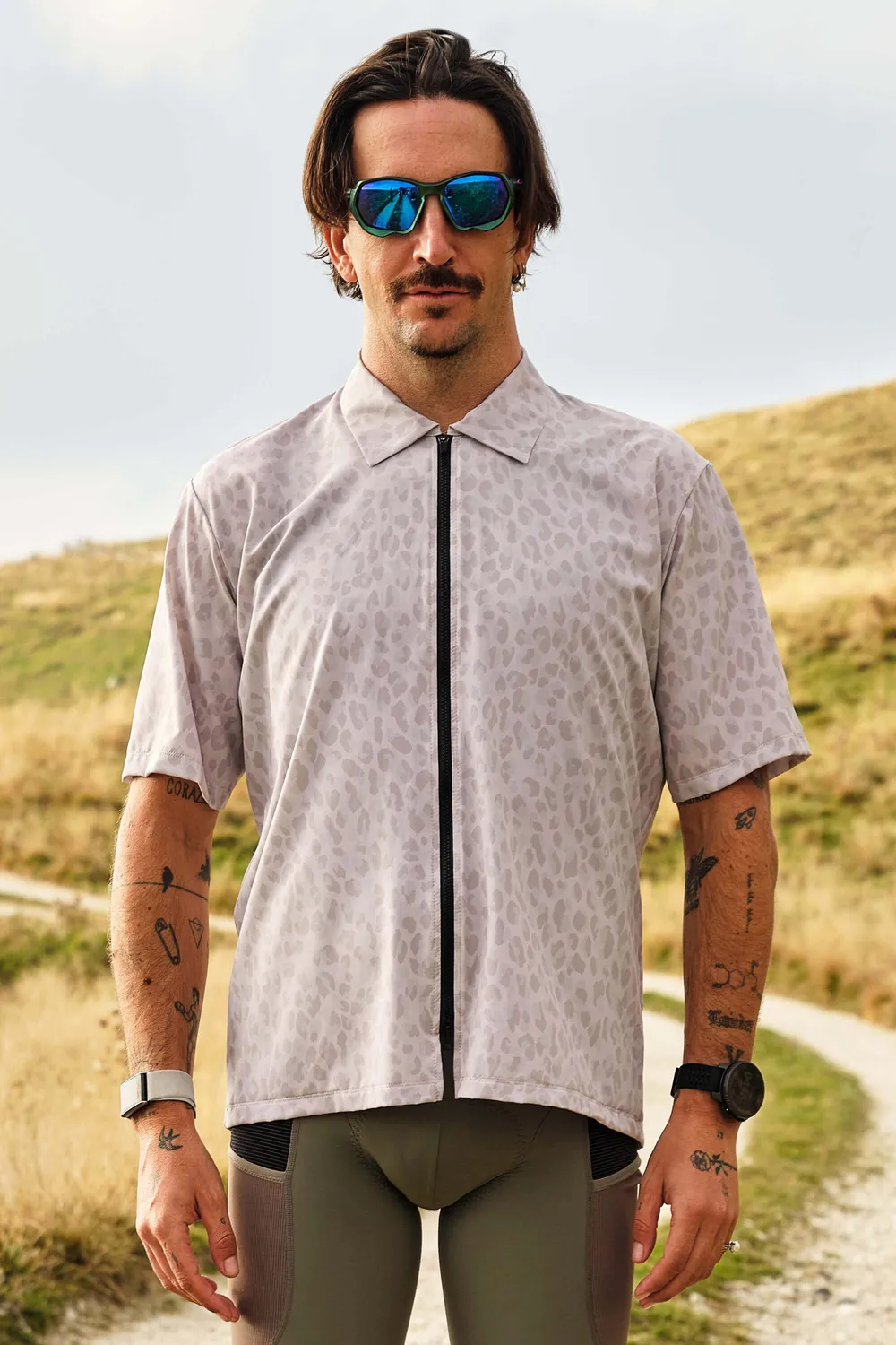 Giordana Beyond Gravel Soave Zip Up Shirt cykeltröja unisex