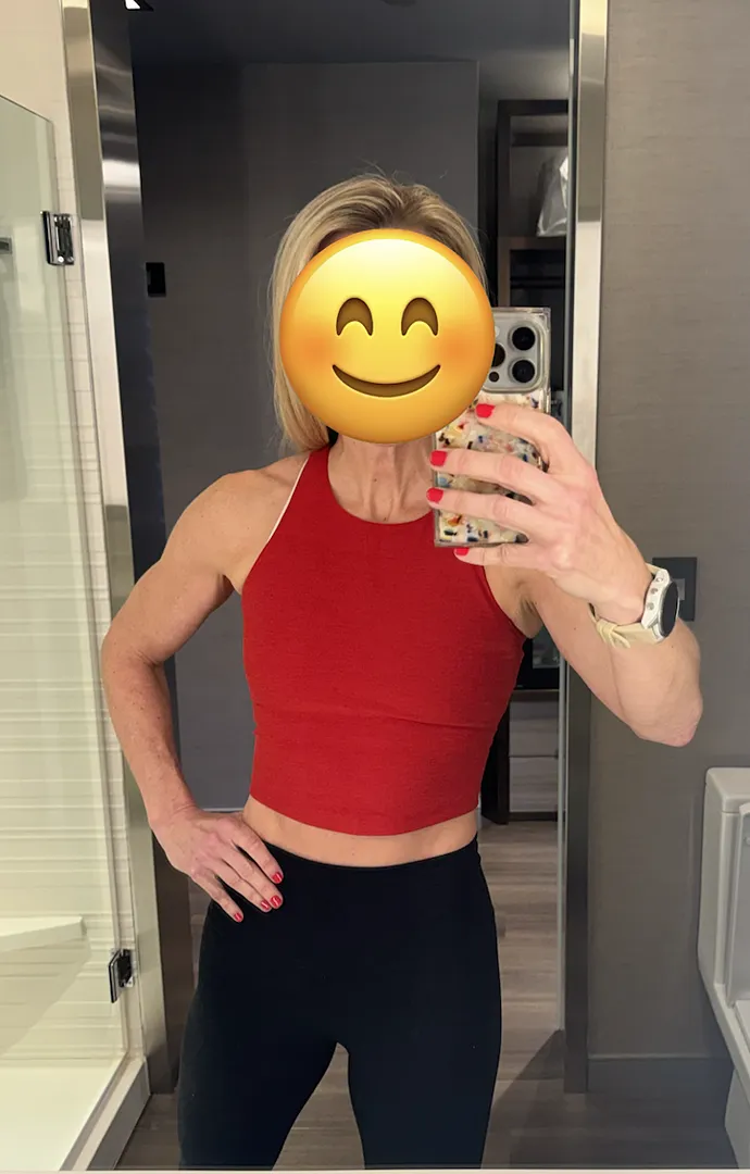 Beyond Yoga Spacedye High Neck Cropped Tank linne Nocturnal Navy med bh