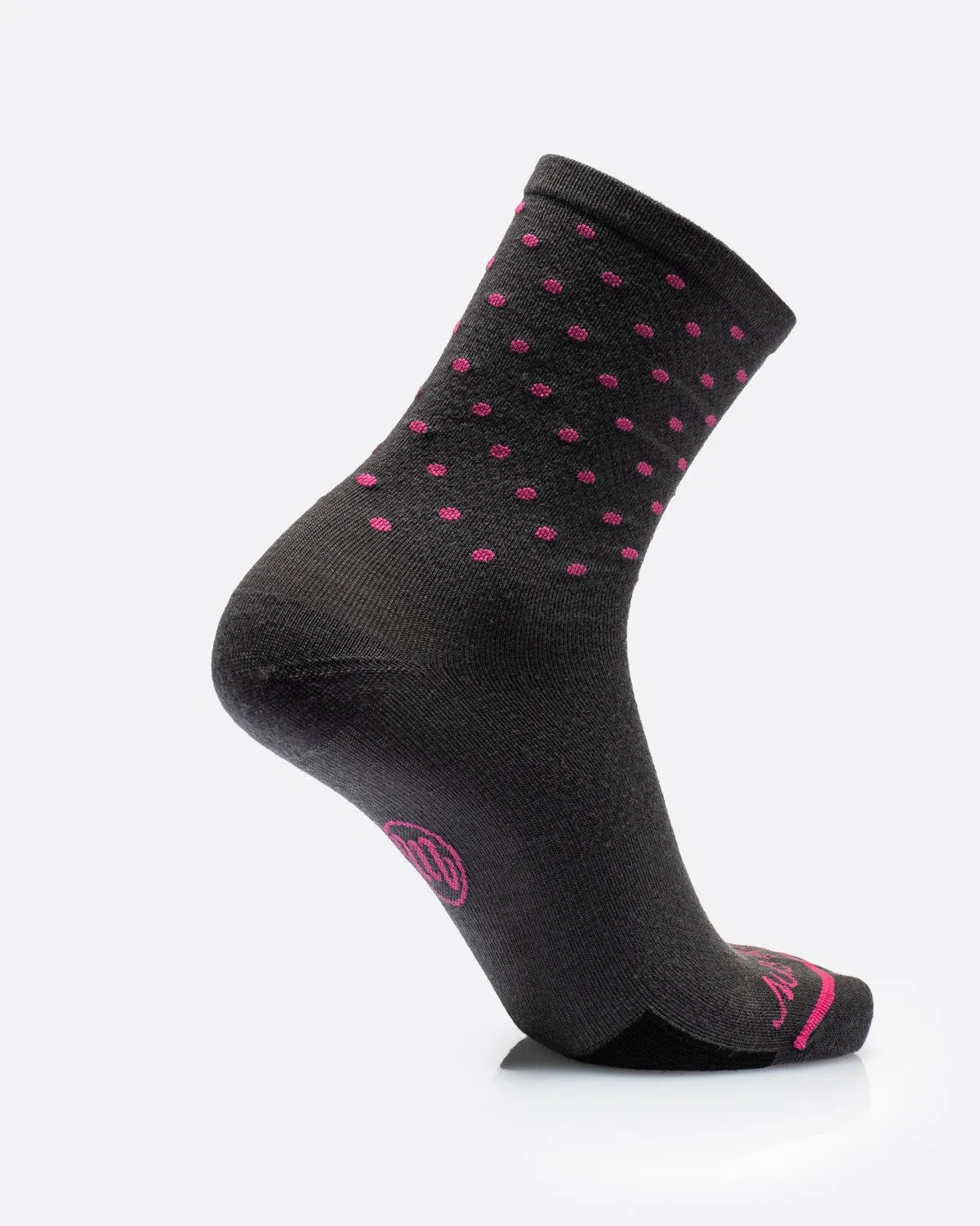 MB Wear Arctic cykelstrumpor grå/rosa L-XL vinter
