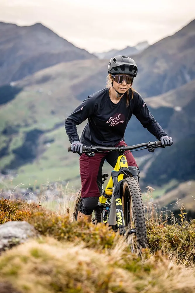 Zimtstern Spunz Shirt LS cykeltröja dam återvunnen polyester