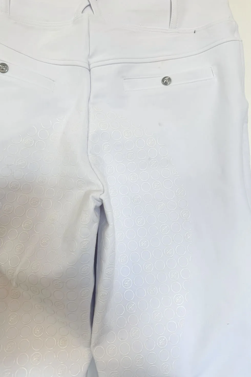 ZacZess London Hybrid ridleggings XS vit full grip