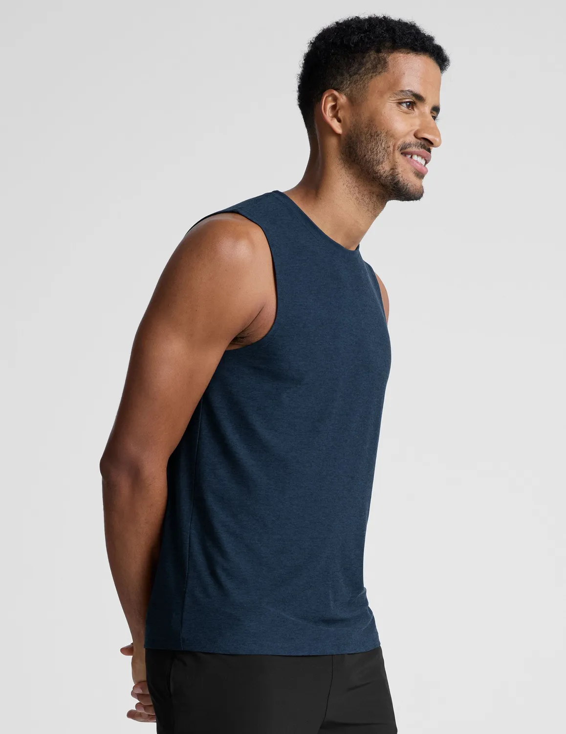Beyond Yoga Always Beyond Muscle Tank 2.0 muskellinne marinblå
