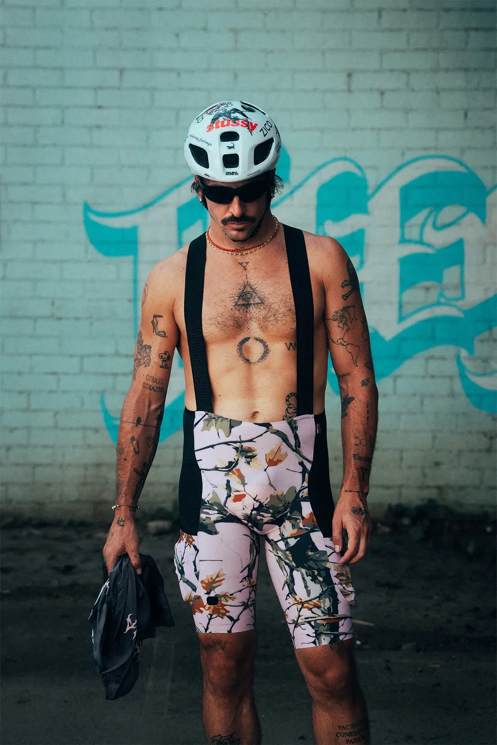 Giordana Beyond Gravel Pink Camo bibshorts cargo herr