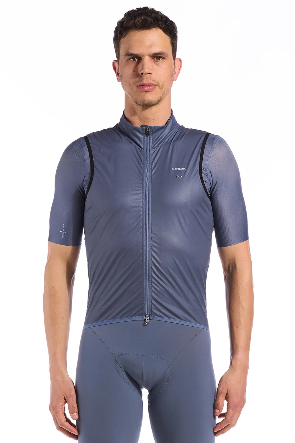 Giordana The Wind Vest vindväst grisaille blue