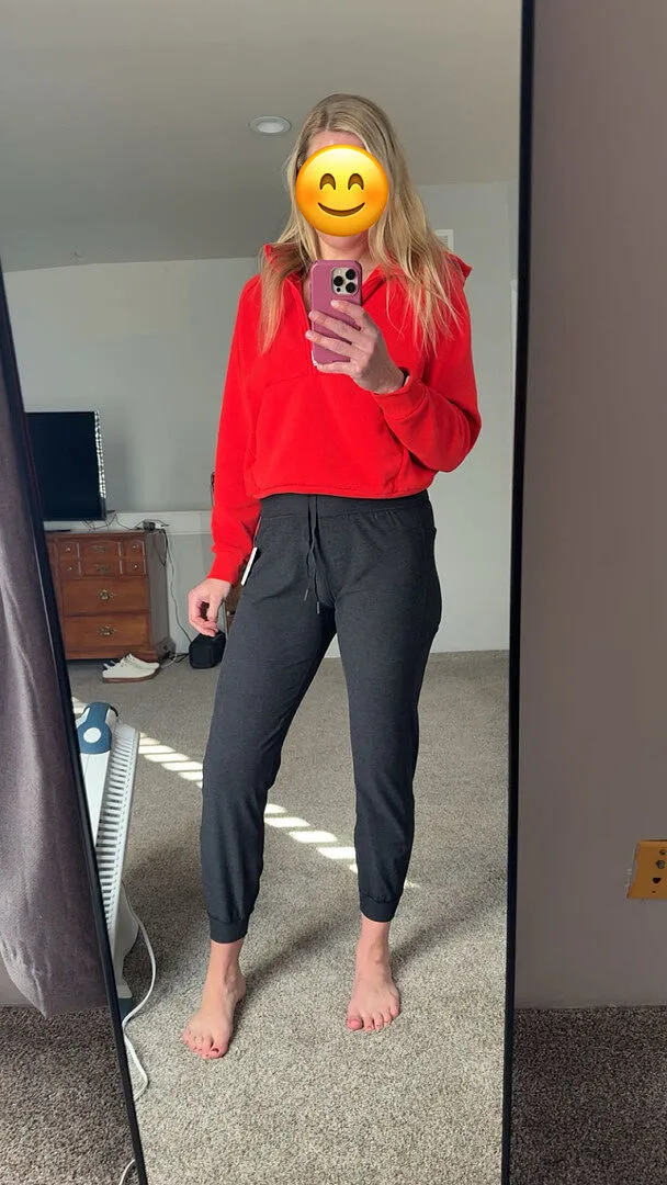 Beyond Yoga Spacedye Go Pocket Jogger mjukisbyxor mörkbrun med fickor