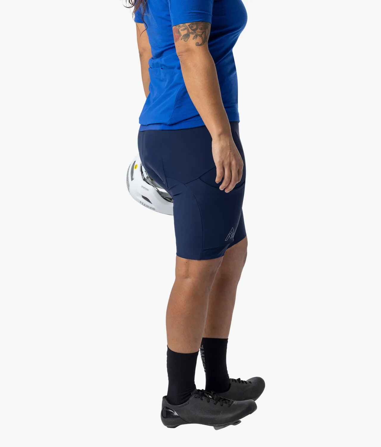 7MESH WK3 Cargo cykelbyxor dam Midnight Blue fickor