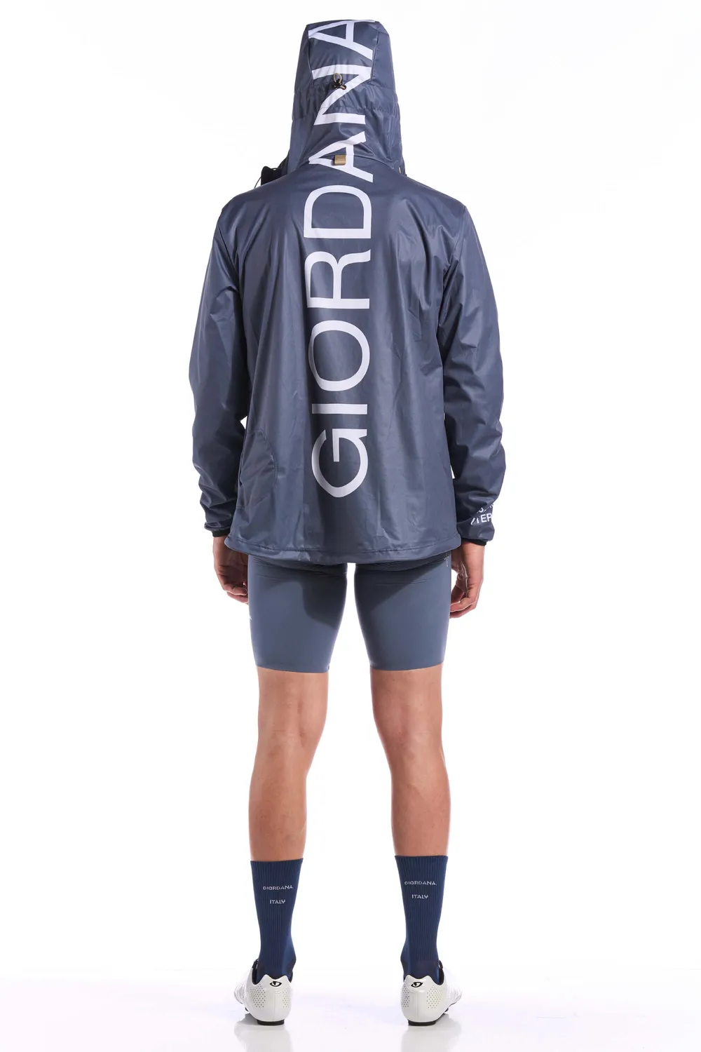 Giordana Jimmy vindjacka unisex blå packbar