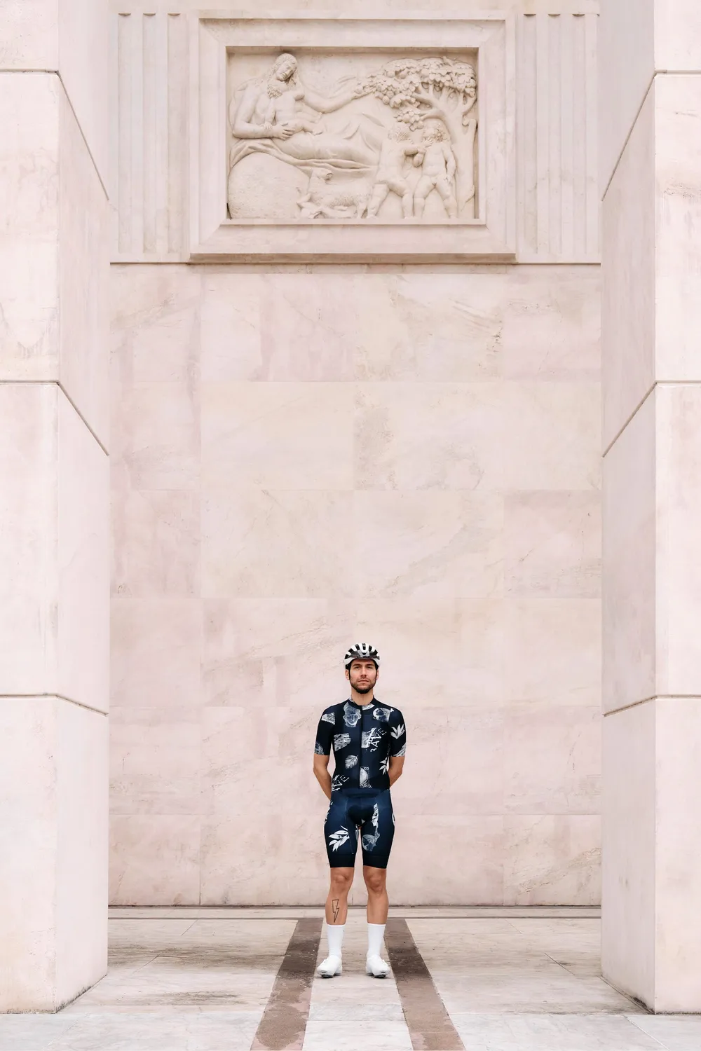 Giordana La Posta FR-C Pro cykeltröja herr blå