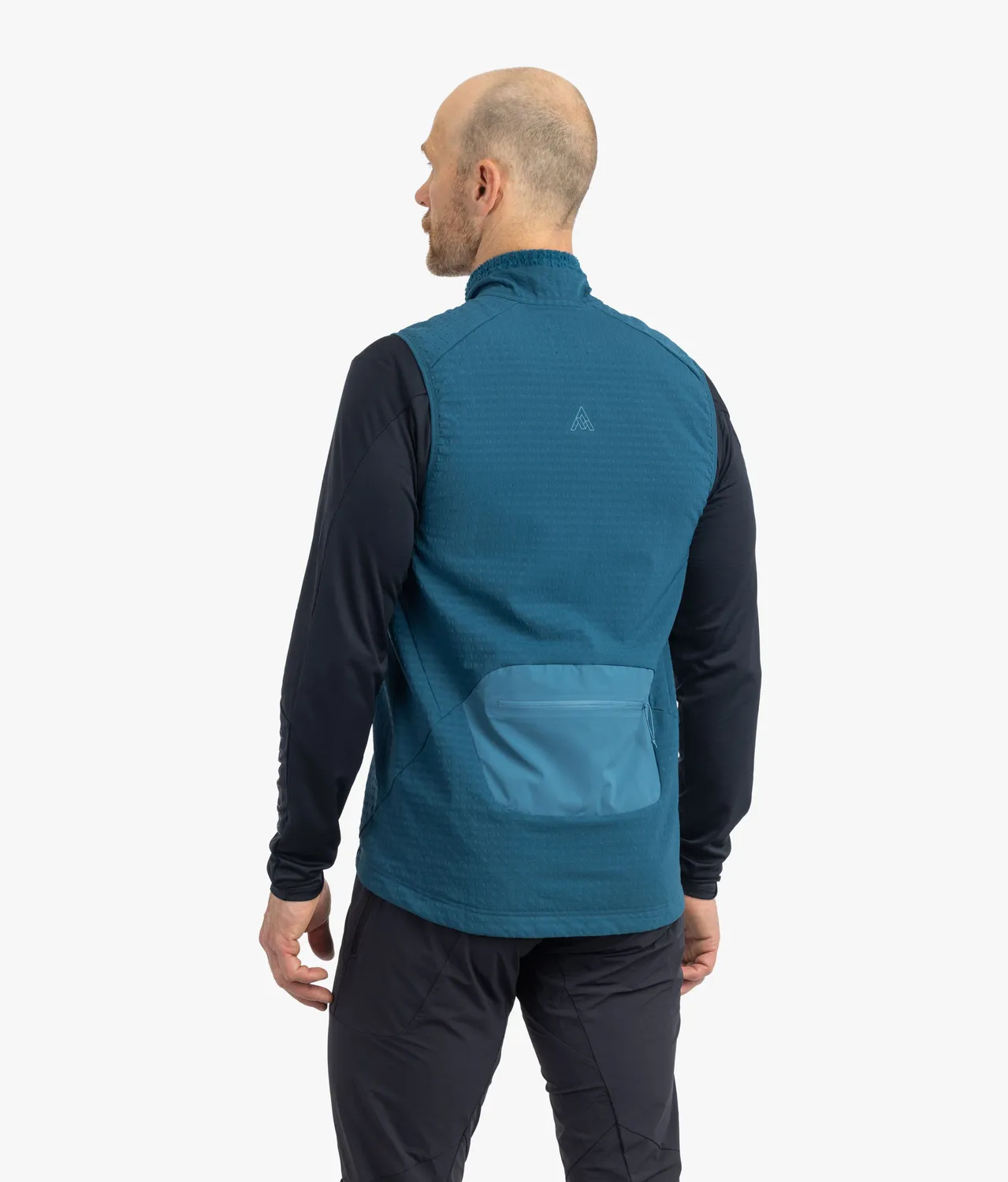 7MESH Chilco cykelväst Deep Sea termisk