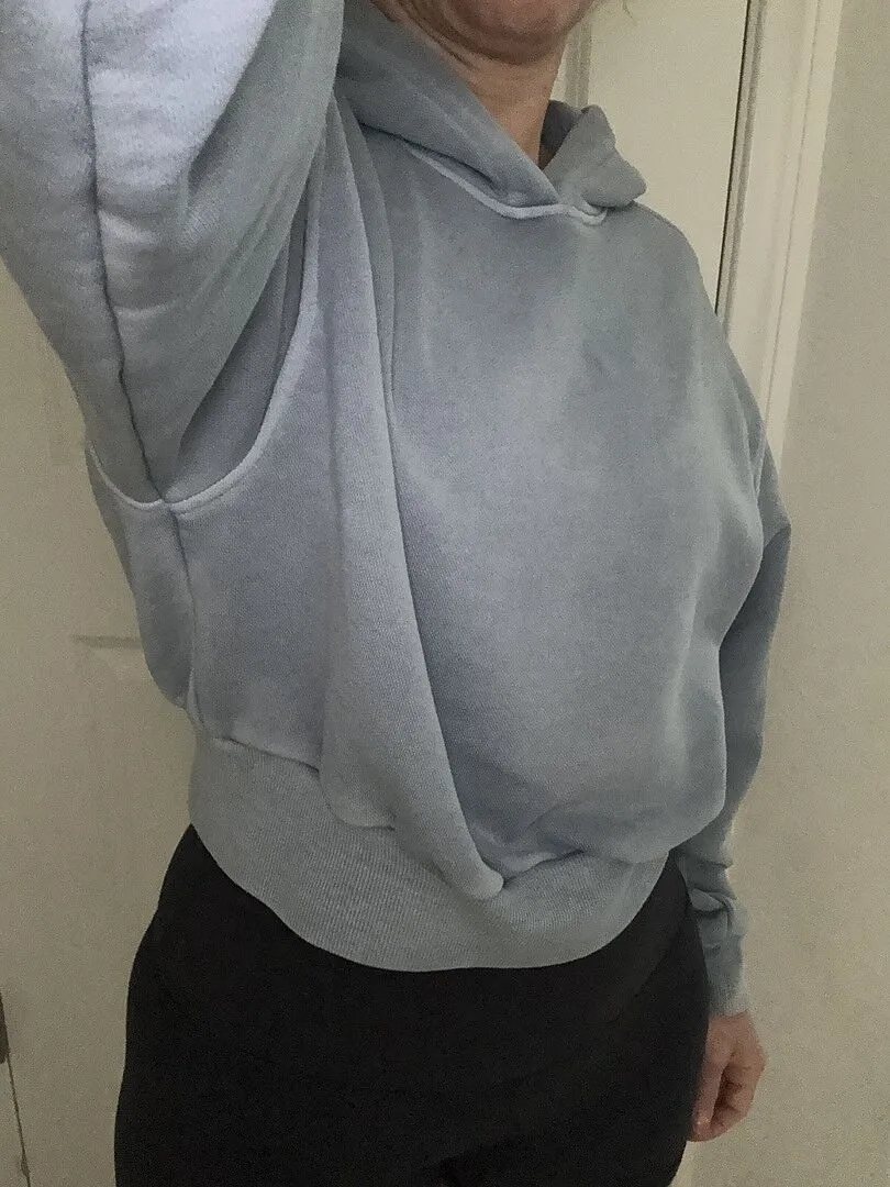 Beyond Yoga Fade Out hoodie Washed After Dark Navy relaxed