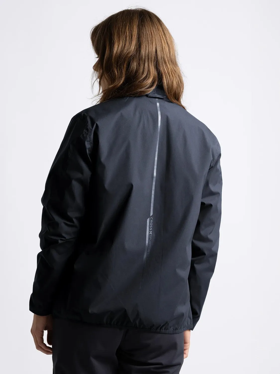Cross Sportswear Essex windbreaker dam navy vindtät