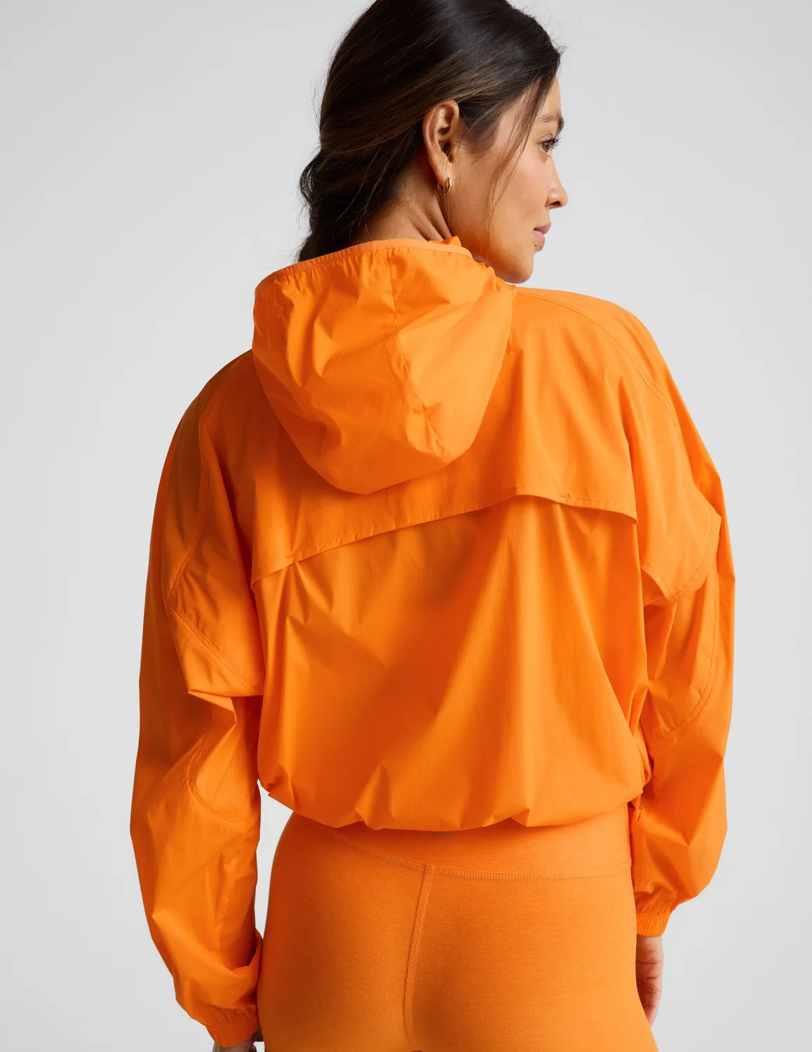 Beyond Yoga Places To Go träningsjacka citrus UPF50