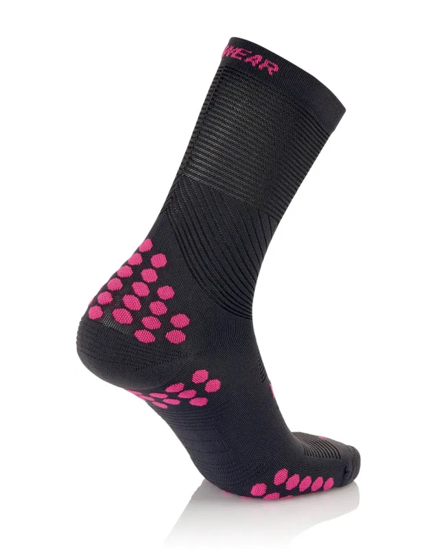 MB Wear Running Light löparstrumpor Grå Rosa