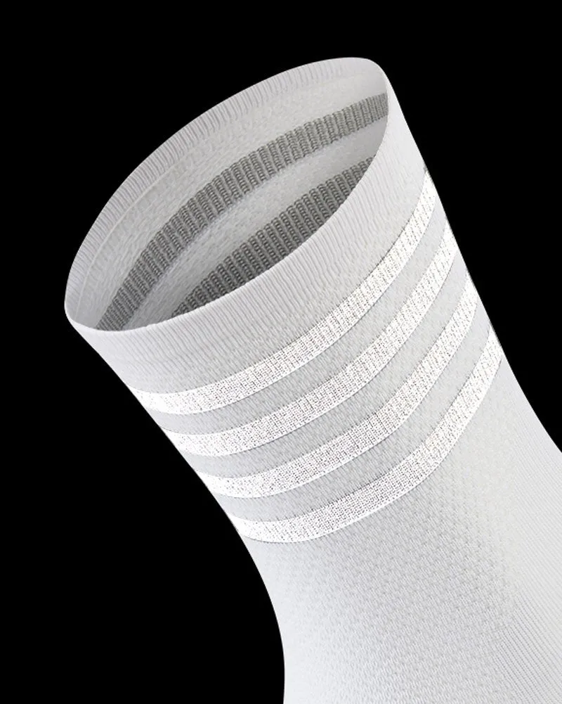 MB Wear Night cykelstrumpor vit reflex Q-Skin