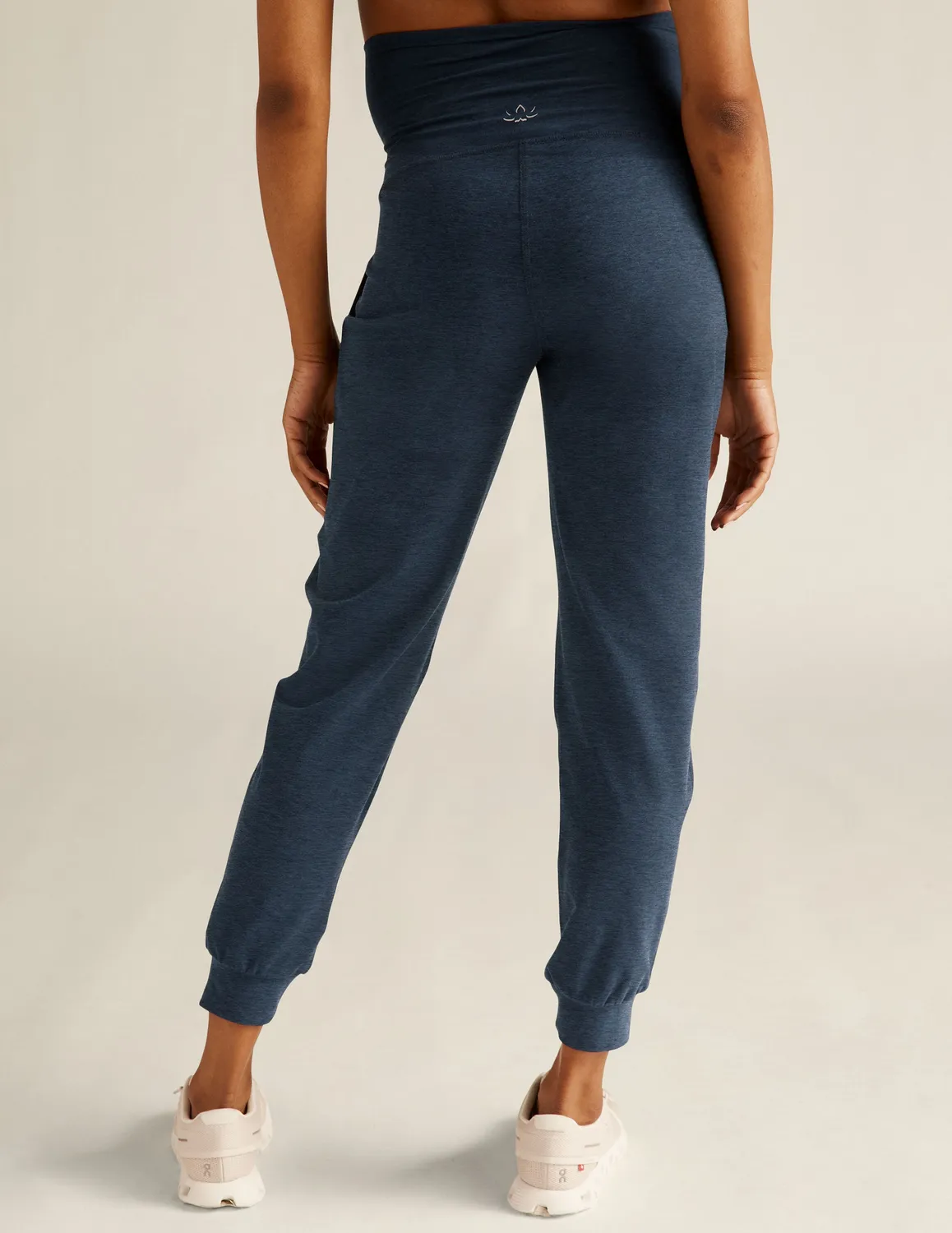 Beyond Yoga Spacedye Beyond the Bump jogger Nocturnal Navy