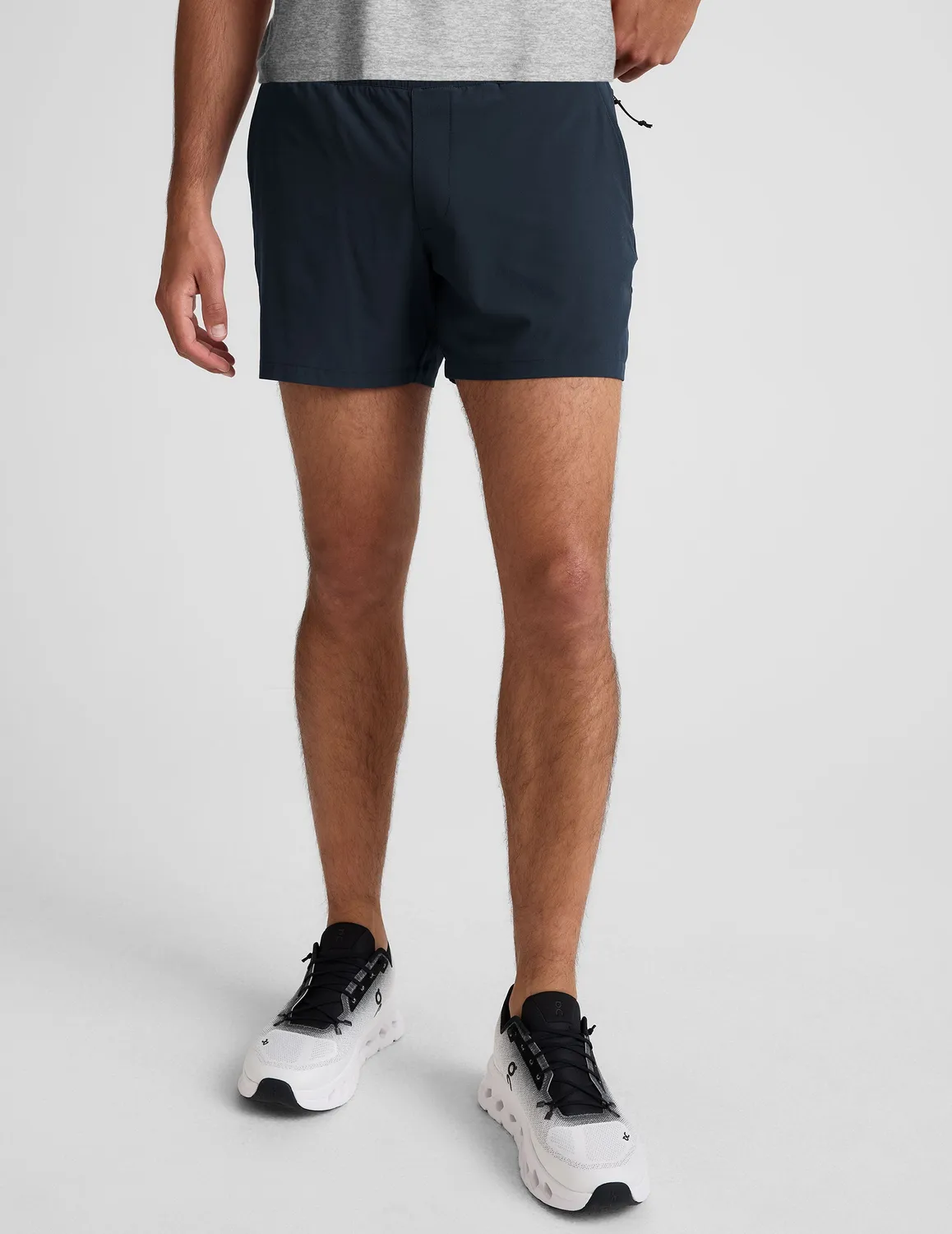 Beyond Yoga Pivotal 2.0 Men's Lined Short 5" navy löparshorts